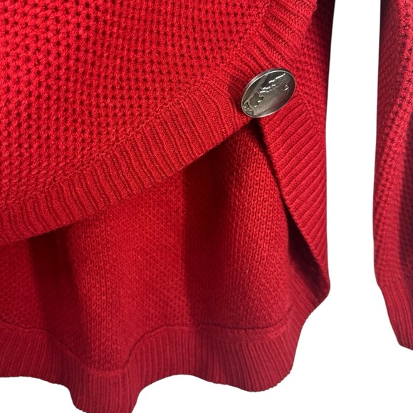 COTTON & RYE Red Textured Crewneck Sweater Size XL - Picture 3 of 8